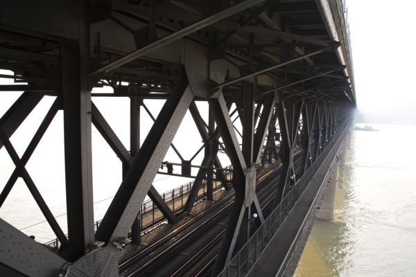 Hubei,Wuhan,The Yangtze River Bridge of Wuhan,