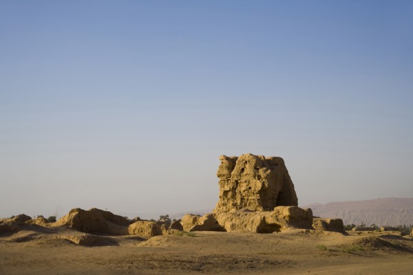 Gaochang ancient city of Turpan in Xinjiang