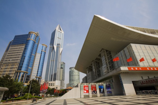 Shanghai,People's Square,Shanghai Grand Theatre,