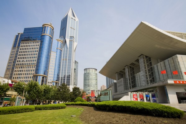 Shanghai,People's Square,Shanghai Grand Theatre,