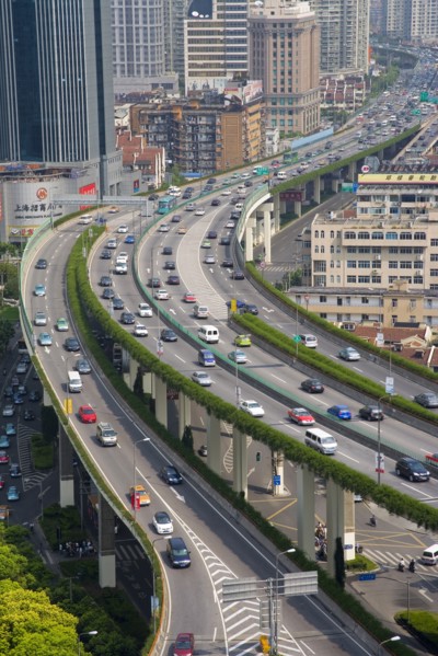 Shanghai Yan'an Road overpass