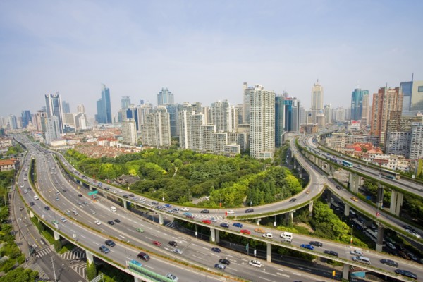 Shanghai Yan'an Road overpass