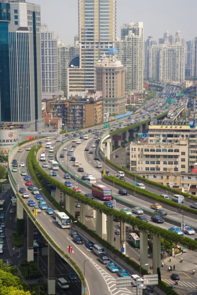 Shanghai Yan'an Road overpass