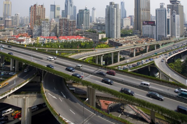 Shanghai Yan'an Road overpass