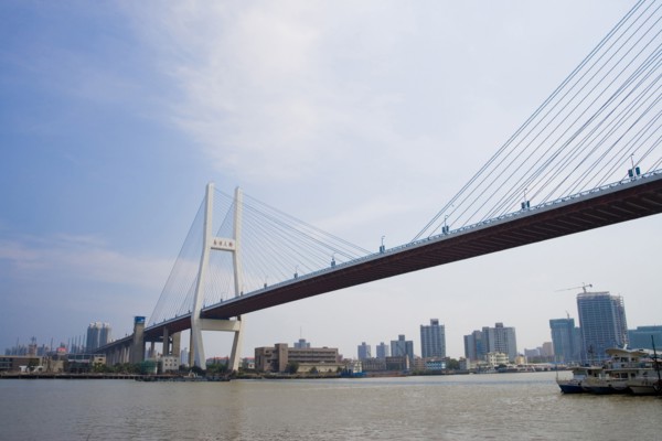 Shanghai, the Nanpu Bridge