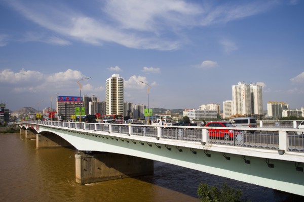 Gansu Lanzhou Yellow River Bridge
