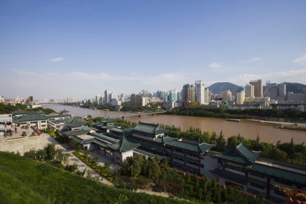 Gansu Province, Gansu, Lanzhou, Huanghe Iron Bridge,