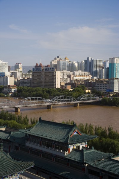 Gansu Province, Gansu, Lanzhou, Huanghe Iron Bridge,