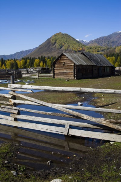 Xinjiang Province, Aletai,