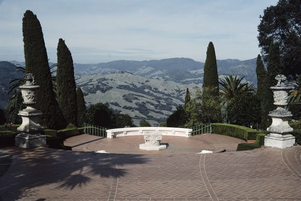 Cuchi White, Hearst Castle, Californie, 1983