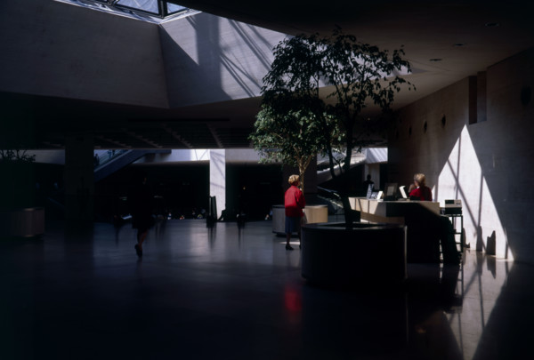 Mezzanine of the Louvre Museum