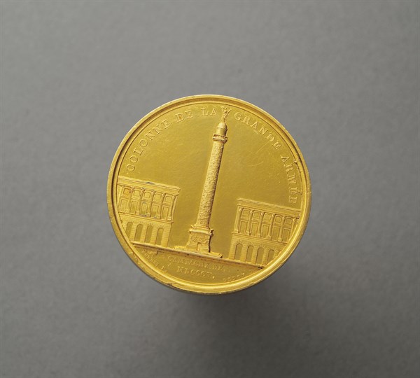 Module de l'élévation de la colonne de la grande armée de la place Vendôme