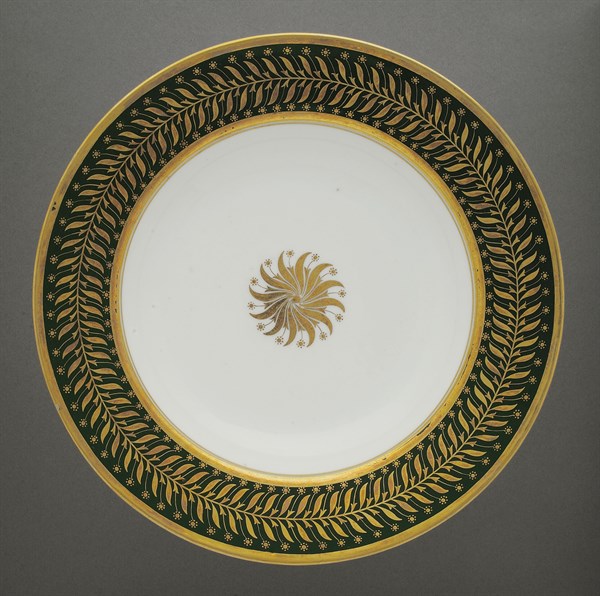 Soup dish from the crockery set belonging to Prince Camille Borghèse