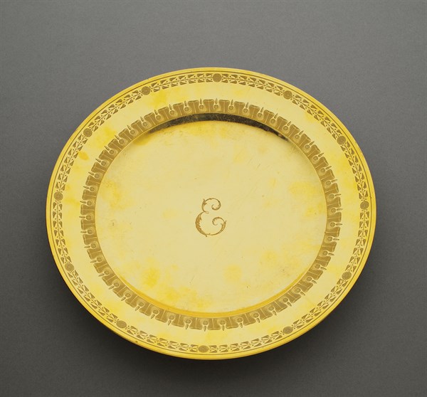 Assiette du service d'Eugène de Beauharnais