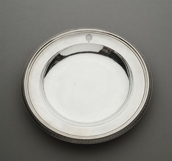 Assiette de Napoléon pendant la campagne de Waterloo