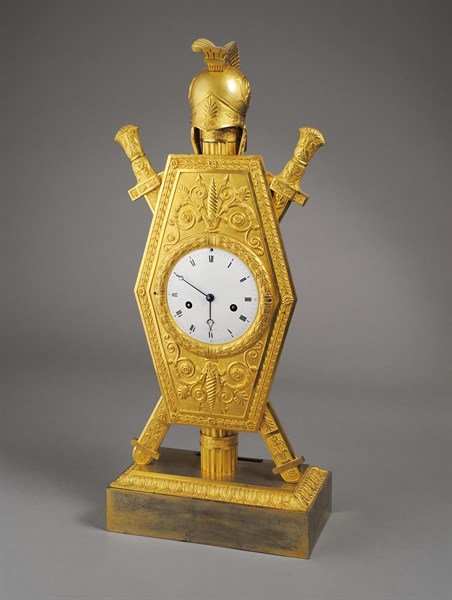 Thomire et Lepautre, Clock in the shape of a shield