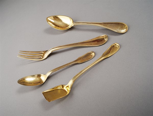 Cutlery belonging to Eugène in Milan