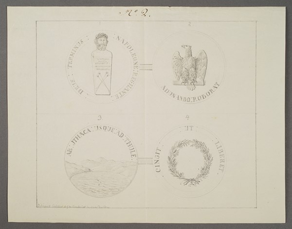 Projet pour les médailles et plaques de l'Ordre de la Réunion