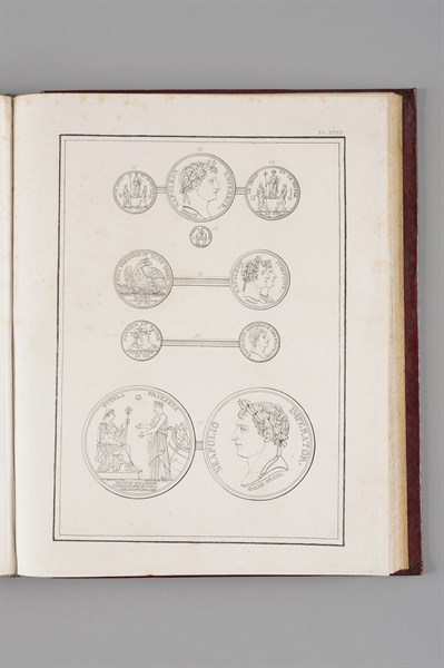 Recueil de médailles et monnaies napoléoniennes