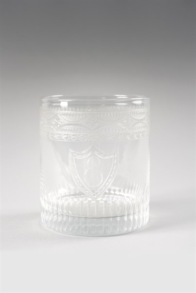 Verre gobelet au chiffre d'Eugène de Beauharnais
