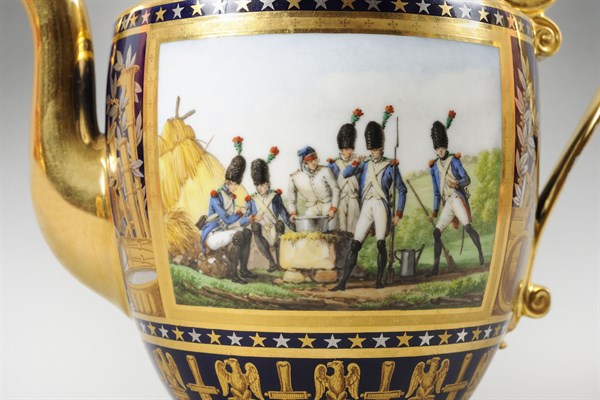 Théière de forme dite "Asselin" (détail)