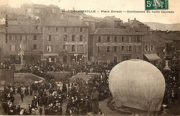 Montgolfière à Decazeville