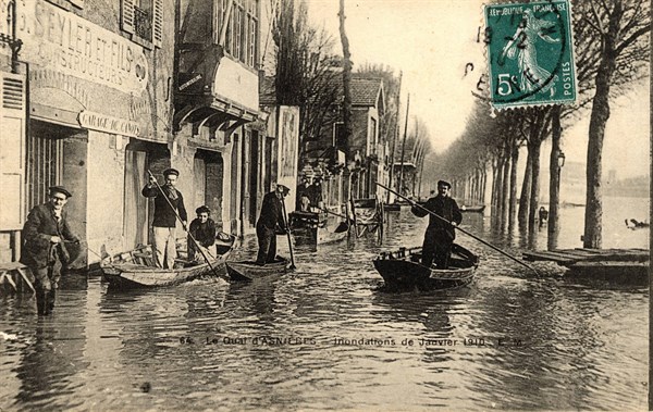 Asnières,
Flood
