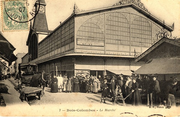 Bois-Colombes,
Market