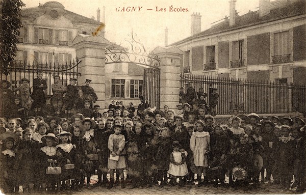 Les élèves de l'école de Gagny