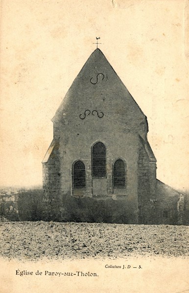 Paroy-sur-Tholon,
Church