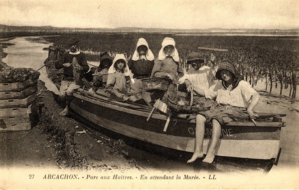 Ramasseurs d'huîtres à Arcachon