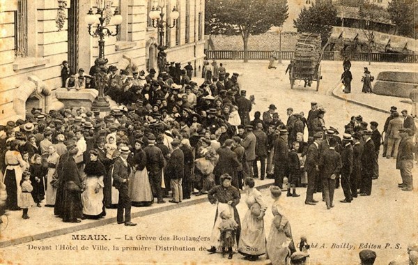 MEAUX,
Grève des boulangers
