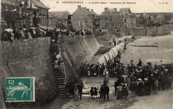 ARROMANCHES-LES-BAINS. Département : Calvados (14). Région : Normandie (anciennement