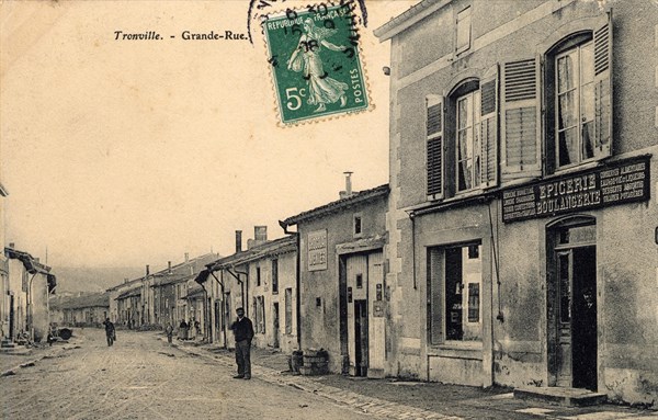 TRONVILLE. Département : Meurthe et Moselle (54). Région : Grand Est (anciennement Lorraine)