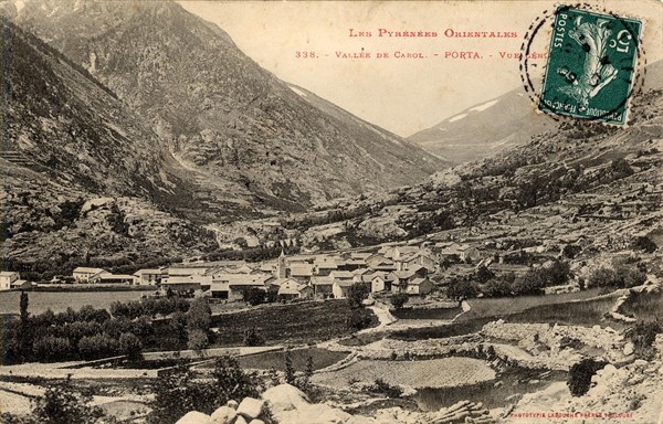 PORTA. Département : Pyrénées Orientales (66). Région : Occitanie (anciennement