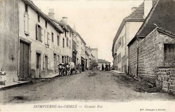 DOMPIERRE-LES-ORMES. Département : Saône et Loire (71). Région : Bourgogne-Franche-Comté