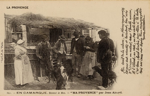 Provencal farmhouse, Camargue