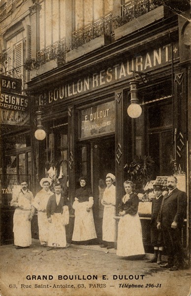 The Grand bouillon E. Dulout, Paris