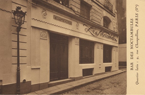 Paris, Bar "Les Noctambules"