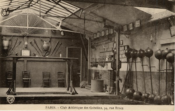 The Club athlétique des Gobelins in Paris