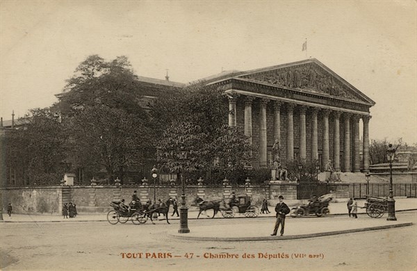 Paris, the Chamber of Deputies (National Assembly)