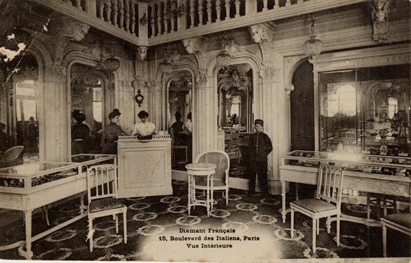 Paris, "Diamant Français" shop