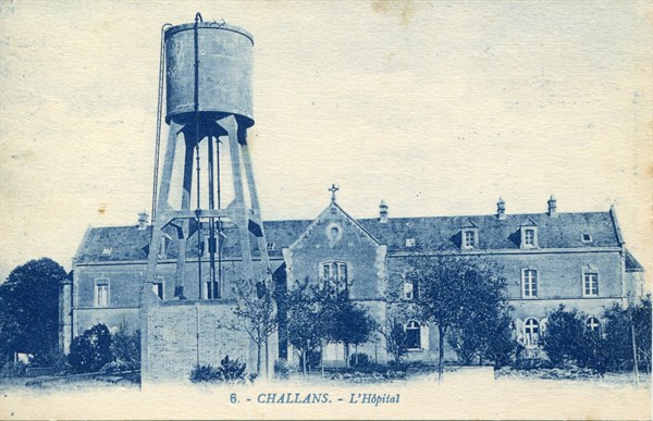 Challans, the hospital