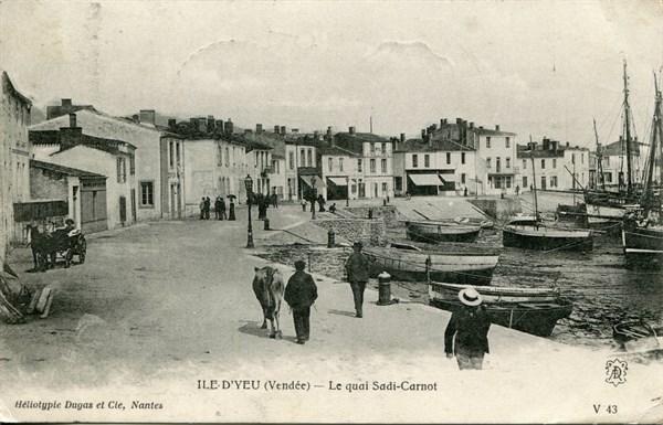 Ile d'Yeu, quai Sadi-Carnot
