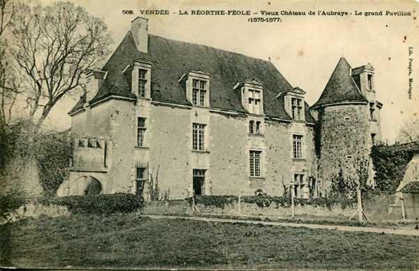 La Réorthe, Château de l'Aubraye