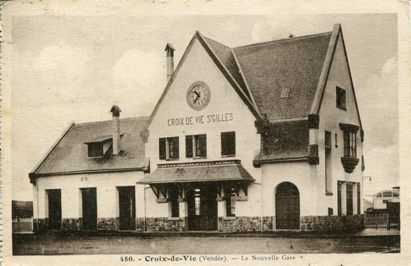 Saint-Gilles-Croix-de-Vie, la gare