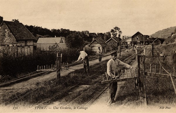 Une corderie à Yport
