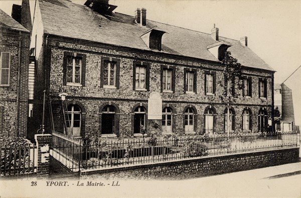 Carte postale de la Mairie d'Yport
