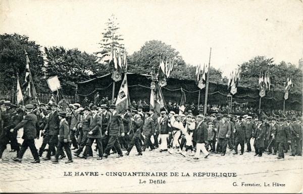 Le Havre, fête du cinquantenaire de la République