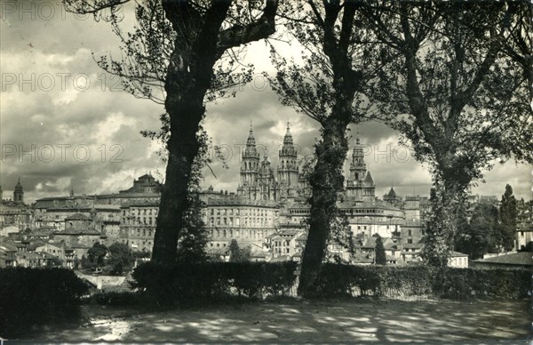 Espagne-Saint-Jacques-De-Compostelle